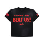 Hellstar Beat Us Black T Shirt