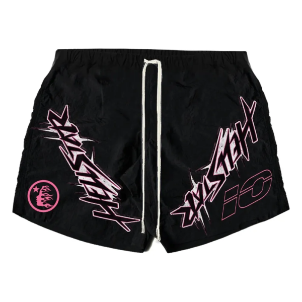 Hellstar Waxed Nylon Shorts